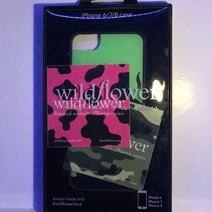 Neon Flame Wildflower Case 🌿 for a iPhone 6/7/8